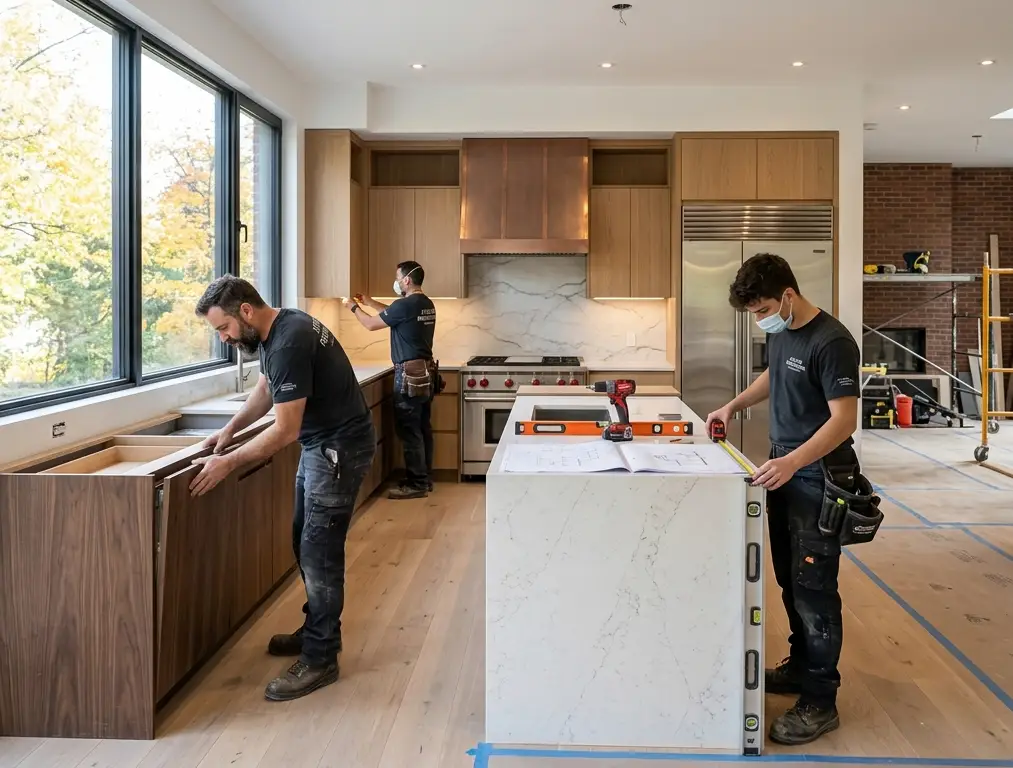 Équipe JD Prestige — travaux de décontamination certifiée RSST